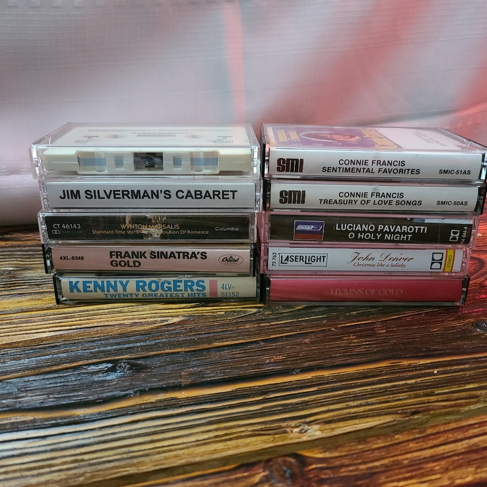Vintage Cassette Tape Collection